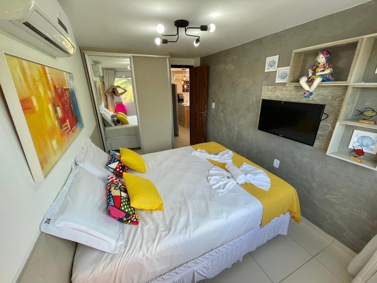 Ferienwohnung Flat Encanto Totalmente Projetado Vista Piscinas Pôrto das Galinhas Exterior foto
